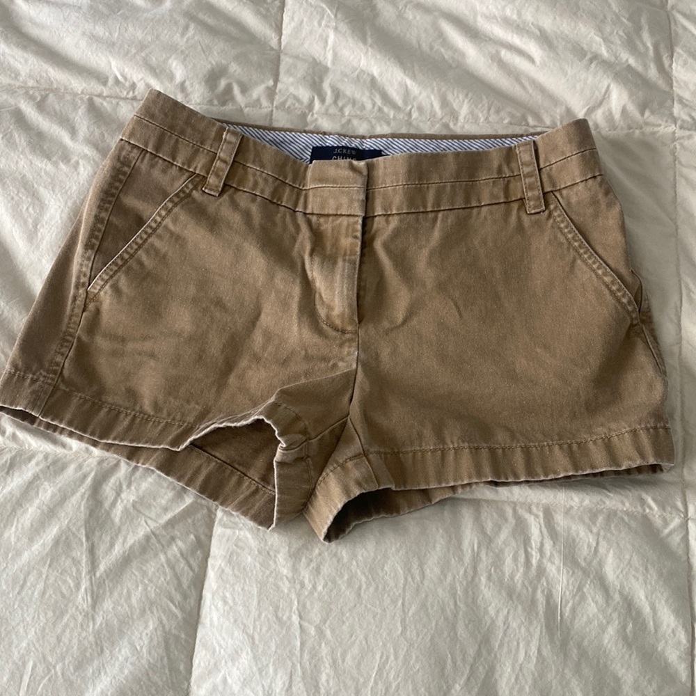 J. Crew Tan Chino Shorts